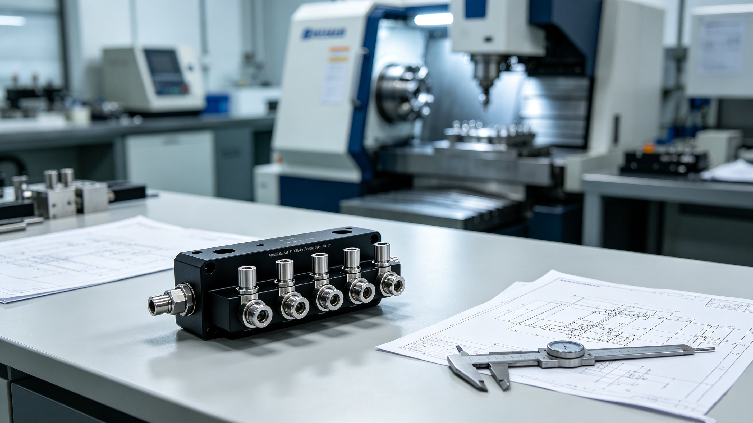 CNC Machined Medical Valve & Fluid Manifold Components for Advanced Fluid Delivery Systems