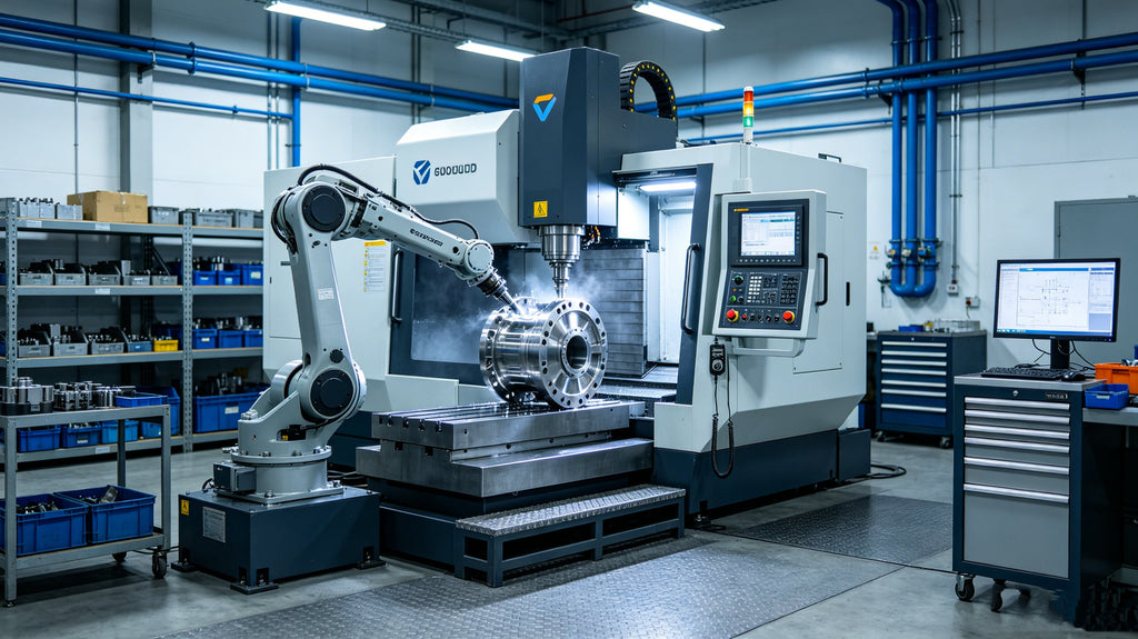 Custom Precision CNC Machining for Industrial Robot Components | Robotic Spare Parts Manufacturing