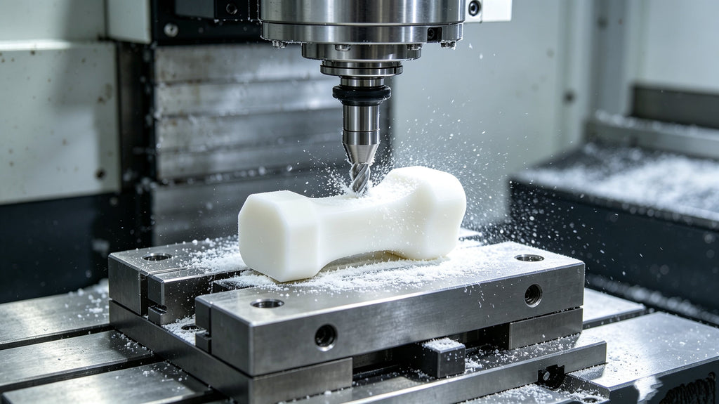 Medical Grade PEEK for Orthopedic Bone Models: Precision CNC Machined PEEK Medical Parts