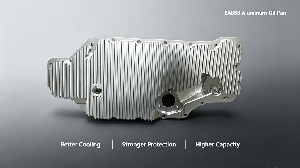 EA888 Aluminum Oil Pan Upgrade: Better Cooling, Better Protection, Better Performance