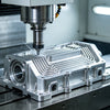 5-axis CNC machining of custom aluminum EV motor housing precision components