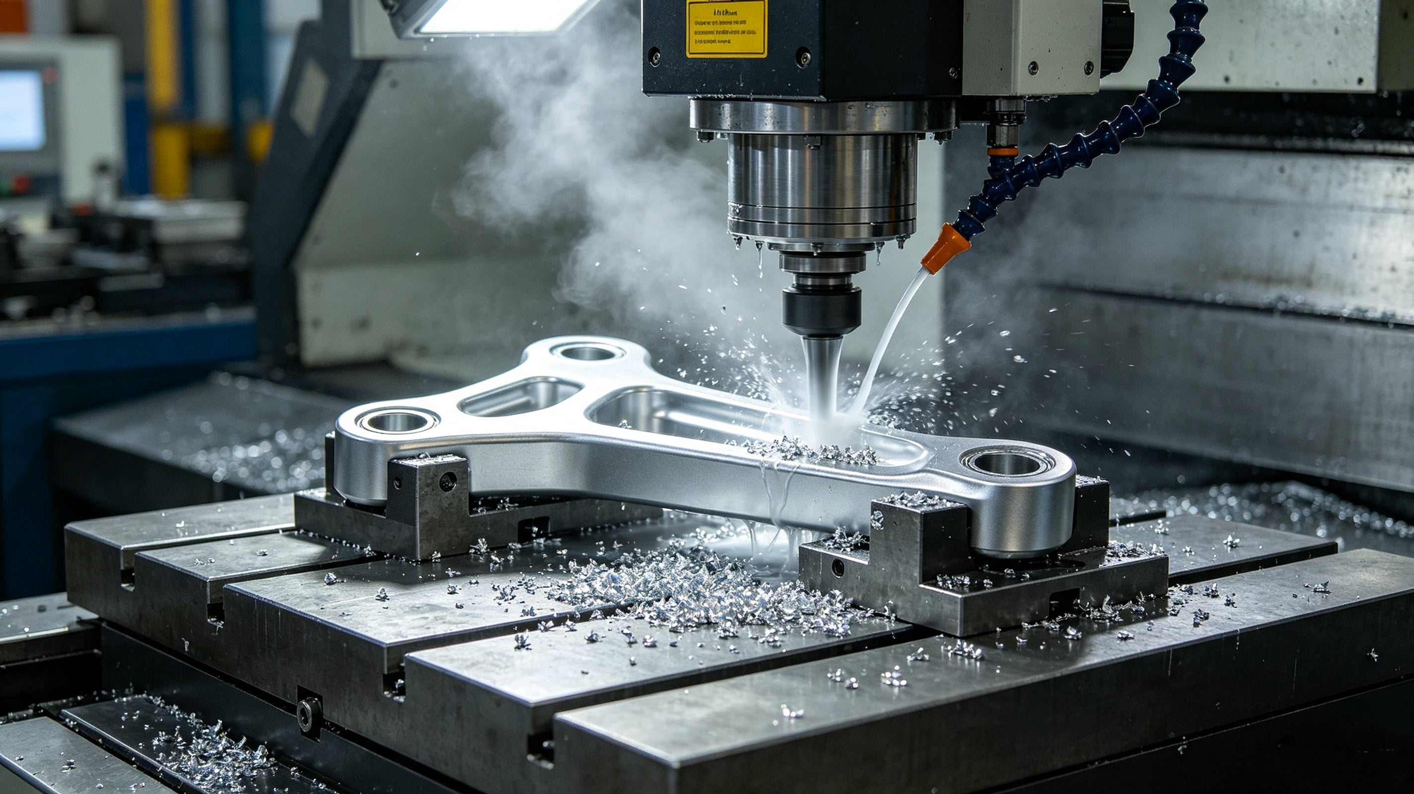 CNC Machined EV Suspension & Brake Aluminum Prototypes