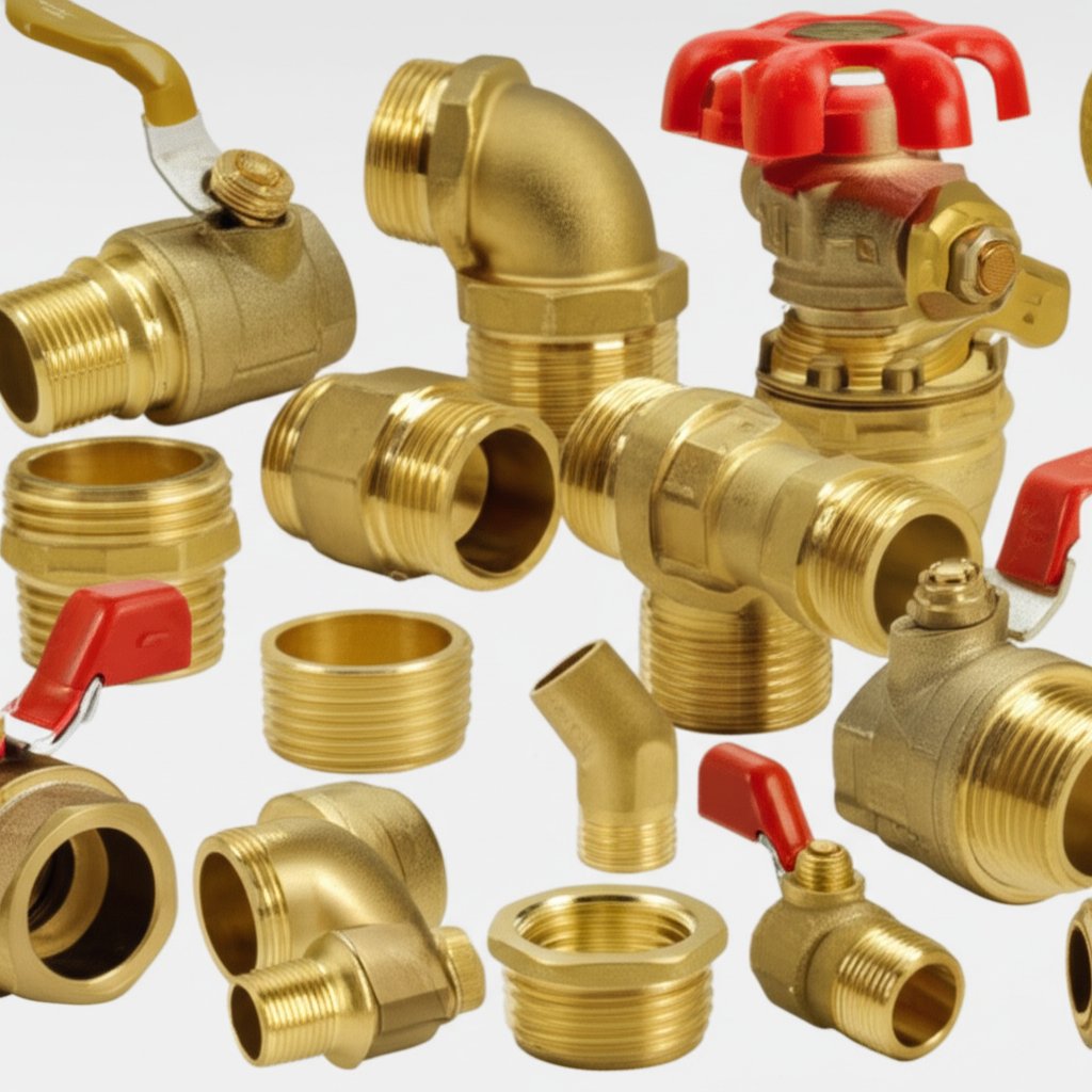 Brass Plumbing Fittings For PEX, Copper, PVC: Compatibility Solved